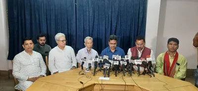 tripura  ipft ditches alliance  to contest district council poll with bjp