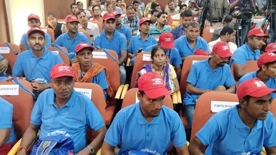 the life of labour  alternate skill development training for manual scavengers in delhi