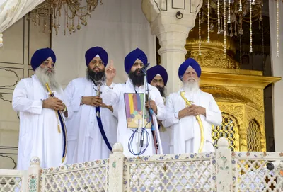 ahead of elections  akal takht declares punjab cm bhagwant mann ‘guru’s adversary’