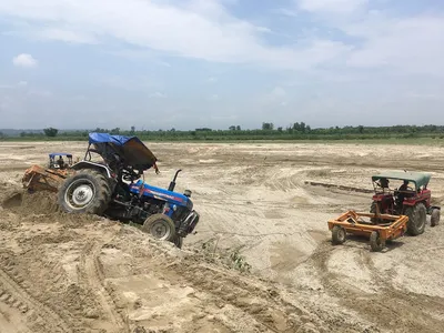 the threat of sedimentation on the banks of sundari river