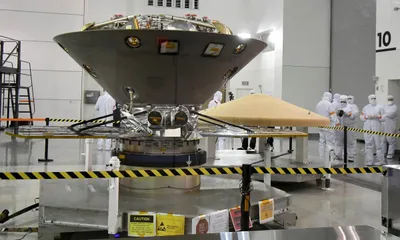 nasa s insight lands on mars to peer into planet s deep interior