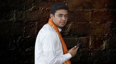 at  government request   twitter blocks tweet by bjp mp tejasvi surya
