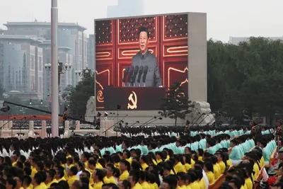 xi jinping warns against foreign bullying as china marks party centenary