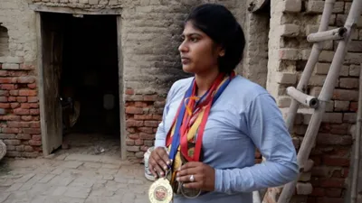 watch    never received any support from govt   says weightlifting champion sunita kashyap