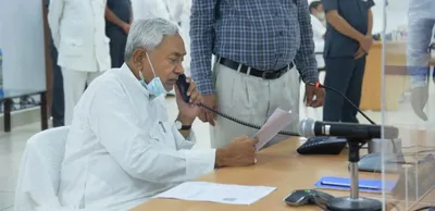 nitish kumar  leader of bjp ally jd u   calls for inquiry into pegasus row