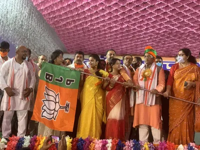 bjp insists tmc members are lining up to jump ship  but no major leader has in a year