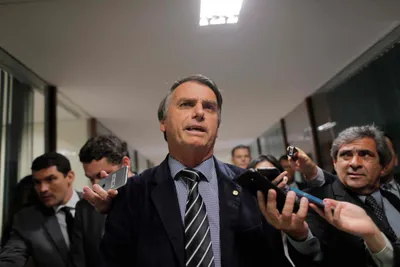 will stick to hardline agenda says brazil s far right presidential candidate bolsonaro