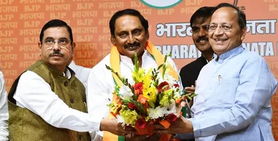 kiran kumar reddy is the latest big name without support on ground to join bjp