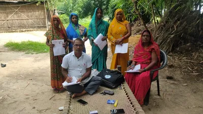 bihar sir  block level officers under constant pressure to submit forms and upload quick