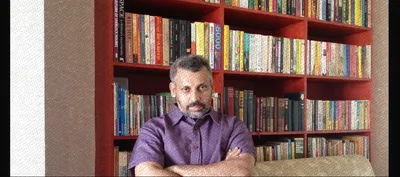 anees salim  the prize winning author inspired by being told to  go to pakistan 