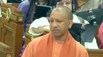 with  jai shri ram  slogans and temple talk  hindutva dominates up assembly session