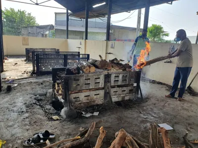 narmada  modi s showpiece tourist centre  is reeling under a terrifying second wave of covid