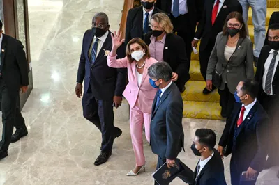 nancy pelosi lands in taiwan   consequences must be borne by the us   warns china
