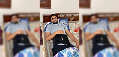 ‘thrashed’ for phoning delhi police helpline  muslim man needs spinal surgery