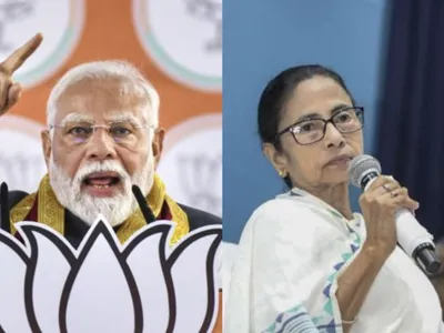 mamata accuses modi of ‘political holi’ with op sindoor  asks ‘why not give sindoor to your mrs ’