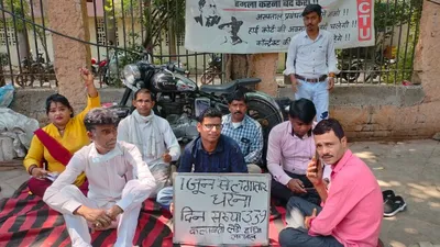 why sanitation workers at this delhi hospital have been protesting for a year