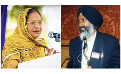human rights activist paramjit kaur khalra seeks people s commission amid  satluj  row