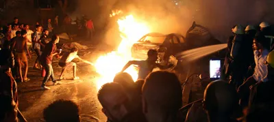 egypt  cairo hit by deadly explosion caused by car crash