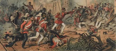a rare peek into the 1857 revolt  one of the first wars to be caught on camera in the world