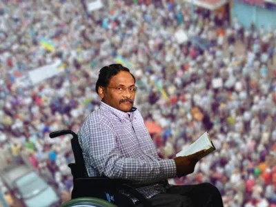 g n  saibaba s lifelong campaign was against the violence of silencing