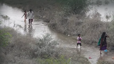 watch   people whose houses were demolished for g20 are worst victims of delhi floods 