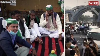 watch    we have come prepared to sit here for two months   say protesting farmers