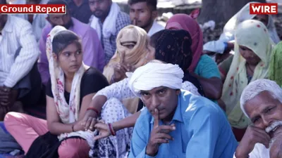 watch   yogi govt s promises ring hollow as dalit families struggle against land mafia