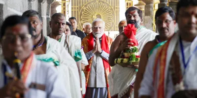 with bjp s usual script appearing to fall short  politics is set to be redefined