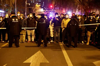 chinese authorities begin inquiring into people protesting covid restrictions