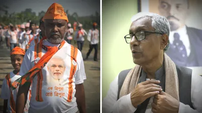 tripura elections 2018  high unemployment has cpi m  fighting with its back to the wall