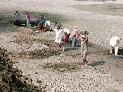 with mgnregs gone and vb g ram g in  rural jobs in july fall 50  year on year  report