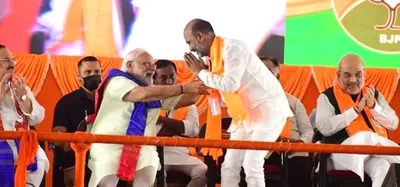 in telangana  bjp bets high on obc support and the lure of faster growth