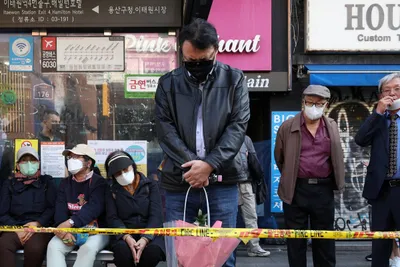 south korea enters period of national mourning as seoul crowd surge kills 151
