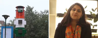 watch   delhi’s first smog tower ‘may not be sustainable’  says researcher