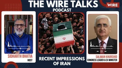 listen   iranians did not express any disappointment to us with india’s positions  salman khurshid