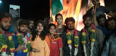 how the abvp was able to return to power in university of hyderabad after 8 years