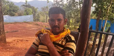 in chhattisgarh’s chandameta  a former maoist urges villagers to vote