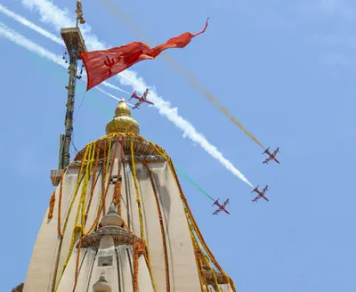 ‘by no means a constitutional ceremony’  veterans raise concerns over iaf show at somnath temple