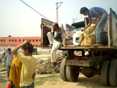 sunflowers in the day  jasmine at night  dreams of departure in delhi s largest resettlement colony