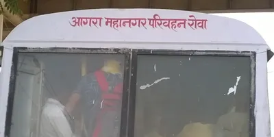 before going the metro way  cities like agra should use apps to fix their bus service