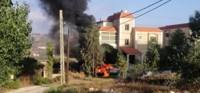 israel launches strikes in lebanon  hezbollah retaliates