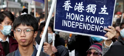 thousands march in hong kong against china  repression  after grim 2018