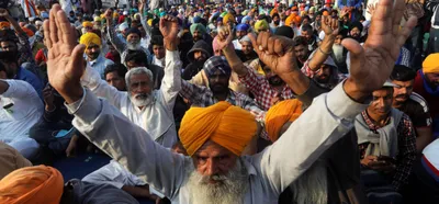 the ominous possibilities of the outcome of the farmers  protests