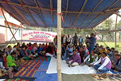 even a pandemic can t make the bihar govt pay its contractual teachers