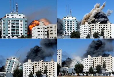 israel bombs hamas chief’s home in gaza