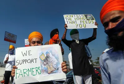 india’s farmers provide an object lesson in democratic mass action