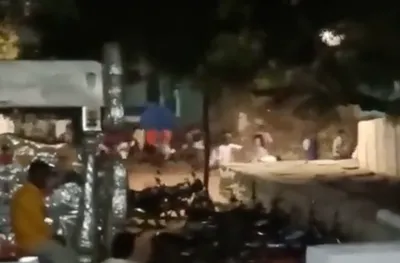 andhra pradesh  stone pelting during hanuman shobha yatra on saturday  3 injured