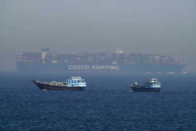 ship hit by projectile in strait of hormuz  five indians rescued