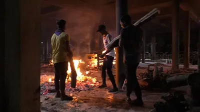in nashik  where oxygen leak killed many patients  a familiar story of round the clock cremations