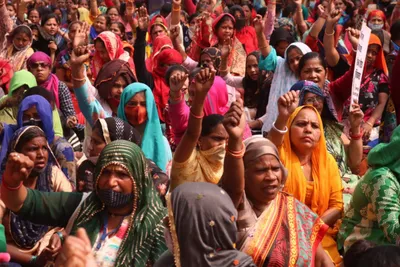 here s why anganwadi protesters in delhi insist their fight will go on